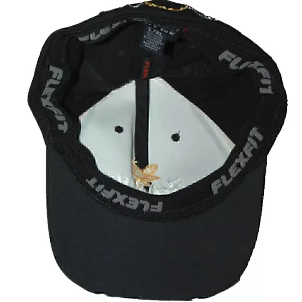 Raven Transport Baseball Hat Semi Truck Drivers Cap Eagle Flex Fit Trucker Sz L
